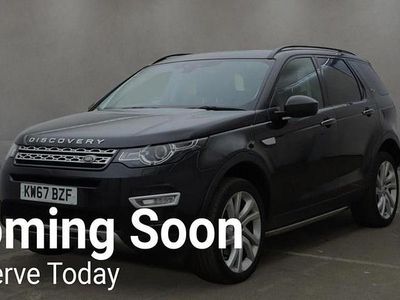 Used Land Rover Discovery Sport HSE Luxury 180 HP (132 kW) 2017 Black SUV