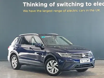 Used VW Tiguan Life 150 HP (110 kW) 2022 Blue SUV