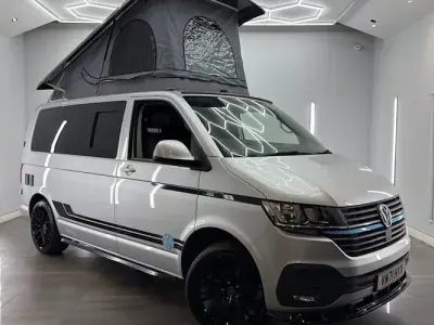 Used VW T6.1 Highline 110 HP (80 kW) 2021 Silver Van