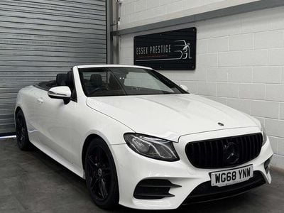 White Used 2018 Mercedes E300 AMG line Cabriolet | £17,489 (A bit pricey)