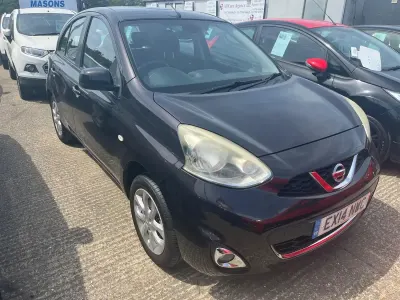 Used Nissan Micra Acenta 80 HP (58 kW) 2014 Black Hatchback