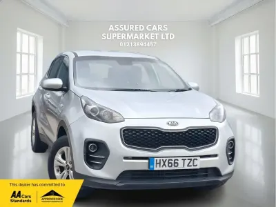 Begagnad Kia Sportage 2016 Silver SUV