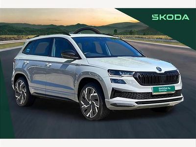 Used Skoda Karoq SportLine 190 HP (139 kW) 2023 Meteor grey SUV