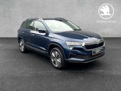 Used Skoda Karoq SE Drive 108 HP (79 kW) 2023 Blue SUV
