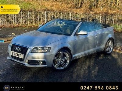 Used Audi A3 Cabriolet S-Line 200 HP (147 kW) 2011 Silver Cabriolet