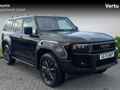 Used Toyota Land Cruiser 205 HP (150 kW) 2025 Galaxy black (metallic paint) Estate