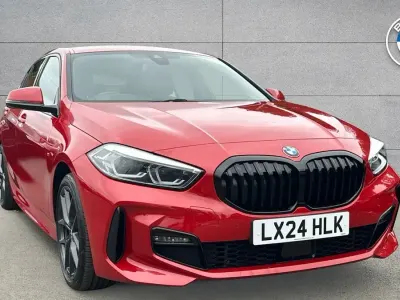 Used BMW 118 M Sport 134 HP (98 kW) 2024 Red Hatchback