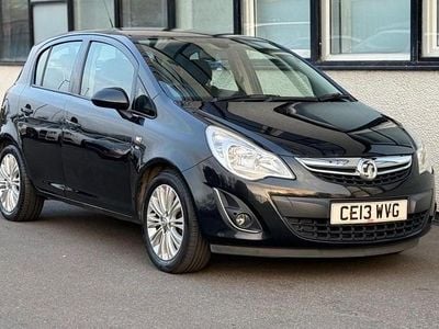 Used Vauxhall Corsa 75 HP (55 kW) 2013 Black Hatchback