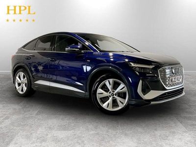 Used Audi Q4 Sportback e-tron S-Line 150 kW (204 HP) 2023 Blue SUV