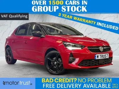 Used Vauxhall Corsa 75 HP (55 kW) 2023 Red Hatchback