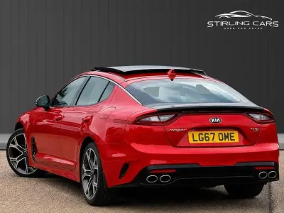 Used Kia Stinger GT 365 HP (268 kW) 2017 Red Hatchback