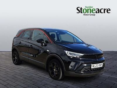 Used Vauxhall Crossland S 110 HP (80 kW) 2023 Black SUV