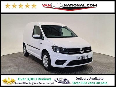 Used VW Caddy Trendline 102 HP (75 kW) 2020 White MPV