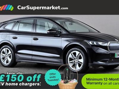 Used Skoda Enyaq iV ecoSuite 131 kW (179 HP) 2022 Black SUV