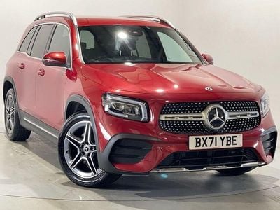 Used Mercedes GLB200 AMG line 163 HP (119 kW) 2021 Red SUV