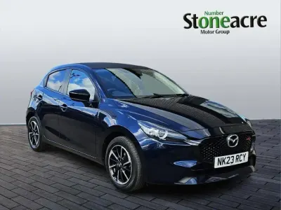 Used Mazda 2 Homura-Aka 116 HP (85 kW) 2023 Blue Hatchback
