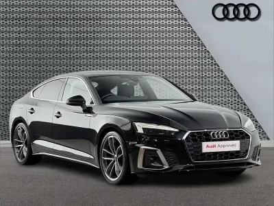 Used Audi A5 S-Line 147 HP (108 kW) 2024 Black Hatchback
