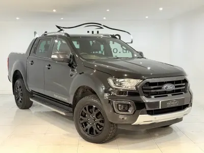 Begagnad Ford Ranger Wildtrack 2021 Svart Pickup