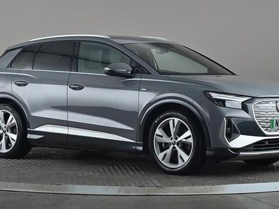 Used Audi Q4 e-tron S-Line 150 kW (204 HP) 2021 Grey SUV