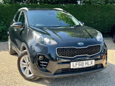 Used Kia Sportage 130 HP (95 kW) 2018 Black SUV