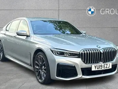 Used BMW 750 M Sport 523 HP (384 kW) 2019 Silver Sedan