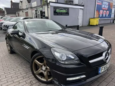 Used Mercedes SLK250 AMG 204 HP (150 kW) 2012 Black Cabriolet