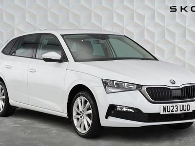 Moon white metallic Used 2023 Skoda Scala SE L Hatchback | £15,894 (Fair price)