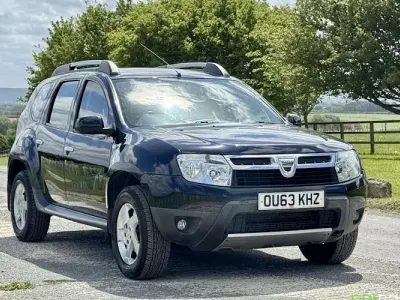 Used Dacia Duster Lauréate 109 HP (80 kW) 2013 Blue SUV