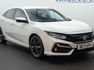 White Used 2021 Honda Civic Sport Hatchback | £16,250 (Fair price)