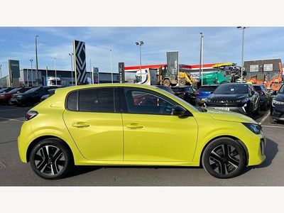 Used Peugeot 208 Allure 2025 Yellow Hatchback