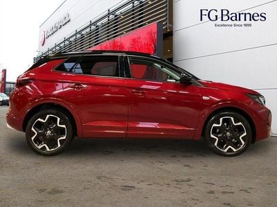 Used Vauxhall Grandland X Ultimate 128 HP (94 kW) 2022 Red SUV