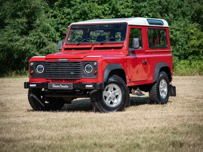 Used Land Rover Defender 2002 Red