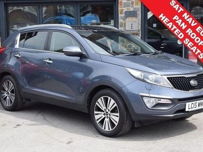 Used Kia Sportage 114 HP (83 kW) 2015 Blue SUV