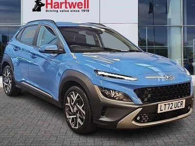Blue Used 2022 Hyundai Kona Premium SUV | £16,995 (Fair price)