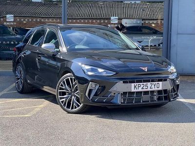 Midnight black Used 2025 Cupra Leon VZ2 Estate | £31,990