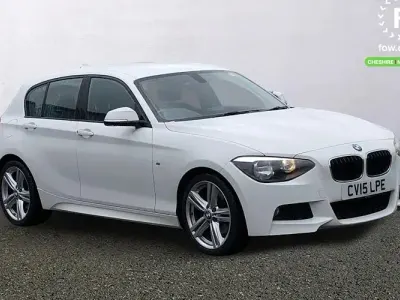 Used BMW 125 M Sport 218 HP (160 kW) 2014 White Hatchback