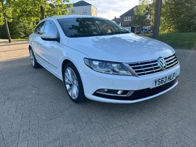 Used VW CC GT 140 HP (102 kW) 2013 White Sedan