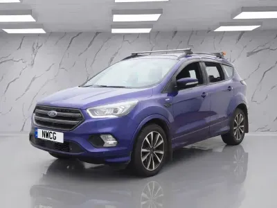 Used Ford Kuga ST-Line 150 HP (110 kW) 2017 Blue SUV