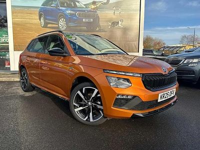 Phoenix orange metallic Used 2025 Skoda Kamiq Monte Carlo SUV | £22,995 (Expensive)