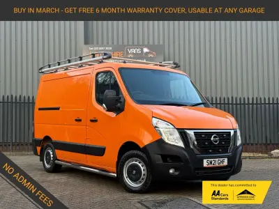 Używany Nissan NV400 Acenta 135 KM (99 kW) 2021 Pomarańczowy Van