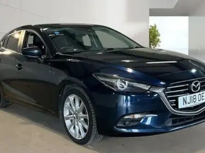 Used Mazda 3 Inclusive 120 HP (88 kW) 2018 Blue Hatchback