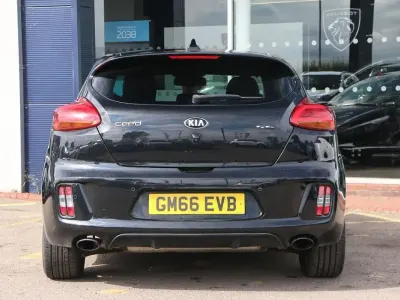 Used Kia ProCeed GT-Line 118 HP (86 kW) 2017 Black Hatchback
