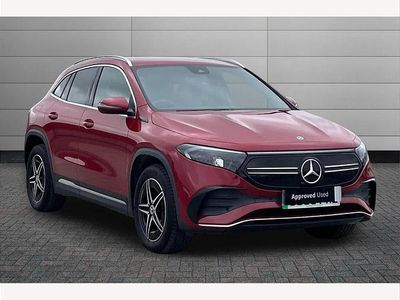 Used Mercedes EQA350 AMG line 214 kW (292 HP) 2021 Red SUV