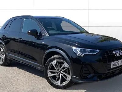 Used Audi Q3 Black Edition 150 HP (110 kW) 2022 Black SUV