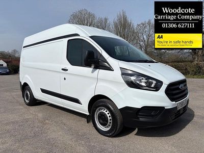 Used Ford Transit Custom 105 HP (77 kW) 2019 White Van