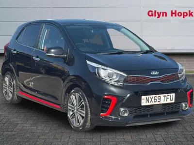 Used Kia Picanto GT-Line S 84 HP (61 kW) 2019 Black Hatchback
