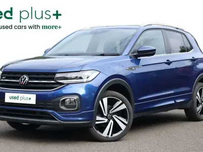 Used VW T-Cross R-line 110 HP (80 kW) 2020 Blue SUV