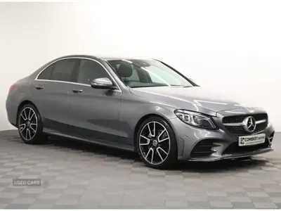Used Mercedes C220 AMG Line Premium 194 HP (142 kW) 2020 Grey Sedan