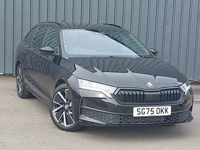 Used Skoda Octavia SportLine 150 HP (110 kW) 2025 Black Estate