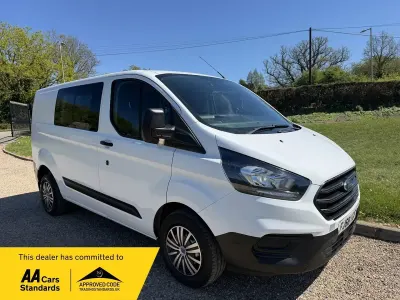 Second-hand Ford Transit Custom 105 CP (77 kW) 2018 Alb Van